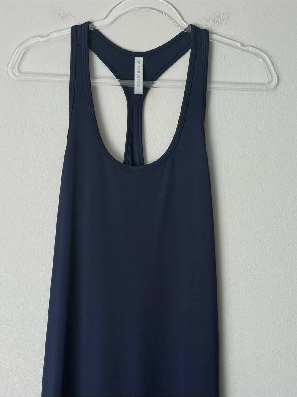 Fabletics Navy Racerback Maxi Dress - Picture 2 of 7